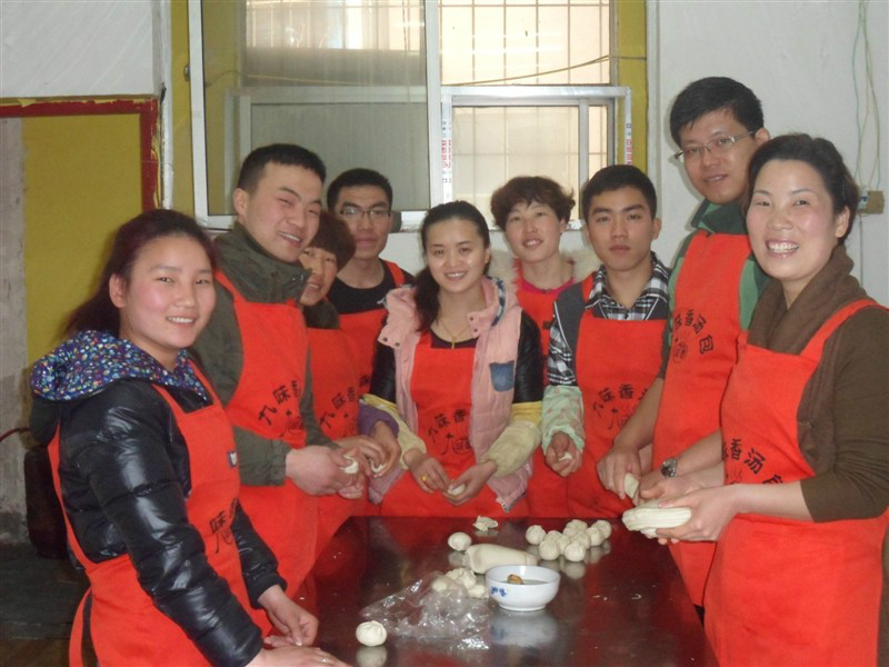 加盟商学习中